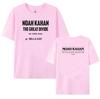 Noah Kahan The T Shirt Double Sided Print Unisex Cotton Short Sleeve Tee Fans  Streetwear Tops Y2K