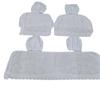 7Pcs Lace Car Half Seat Cover Embroidered Car Interior Seat Accessories for Toyota Corolla Car
