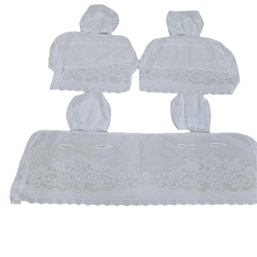 7Pcs Lace Car Half Seat Cover Embroidered Car Interior Seat Accessories for Toyota Corolla Car