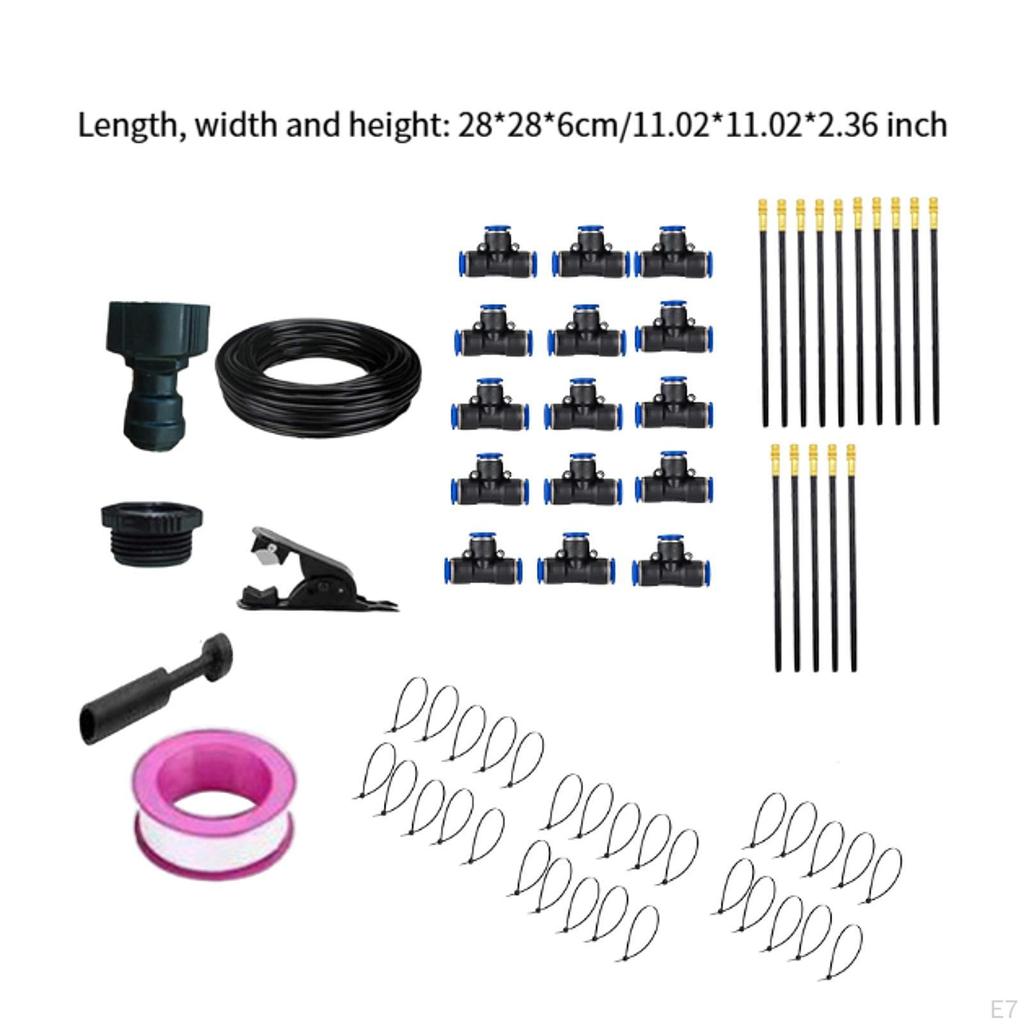 Автоматический комплект для полива Регулируемые насадки Для комнатных растений Система самополива Распыление для