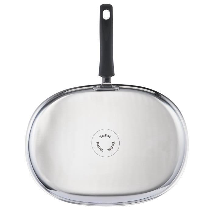 TEFAL E3021204 EMOTION Poêle à poisson 36x26cm, revêtement anti adhésif; tous feux dont induction