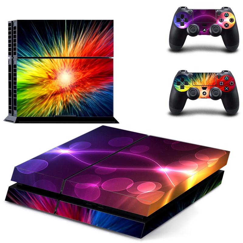 Наклейки для PS4, наклейки для PlayStation 4, наклейки, наклейки, чехол для PlayStation 4, консоли и контроллера PS4, виниловые скины