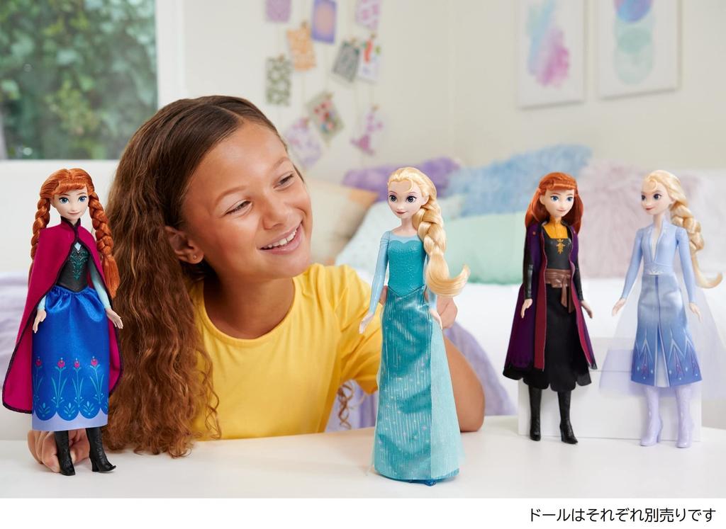 MATTEL Анна 100 лет и HLW50 Disney/Frozen (Кукла 2) [Disney Celebration] [Кукла-наряд] [3 up]