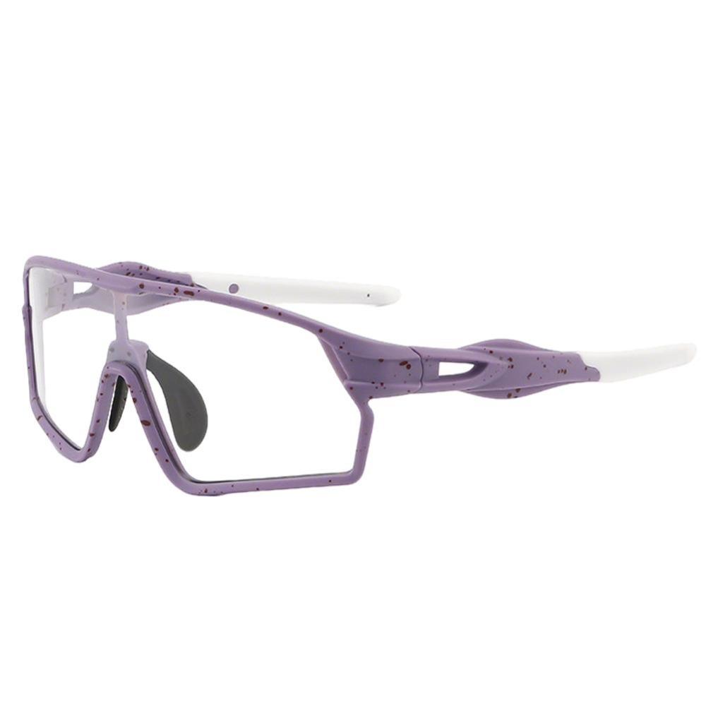 UV400 Photochromic Cycling Glasses Turned Up Sports Sunglasses Photochromic Bike Glasses Summer