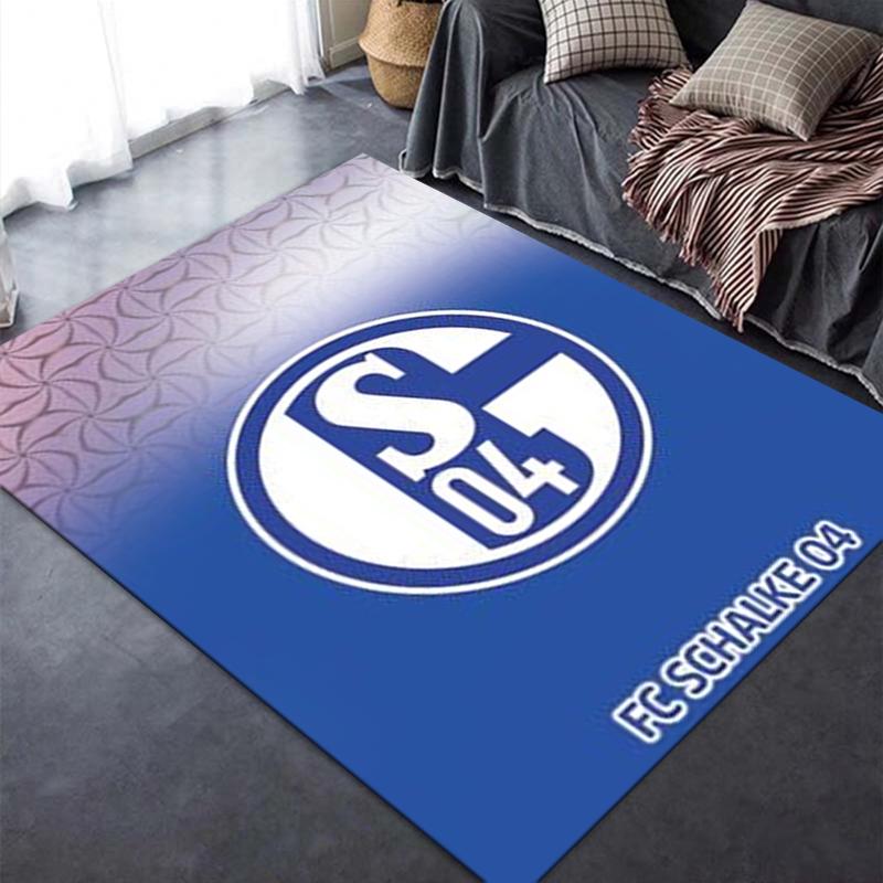 2025 New FC Schalke 04 Carpet Rug for Living Room Bedroom Home Sofa Decoration,Kids play Non-slip Floor Mat50
