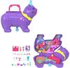 Кукла Polly Pocket Котенок Пиньята Компактный набор с 2 микролалками и 23 сюрпризами