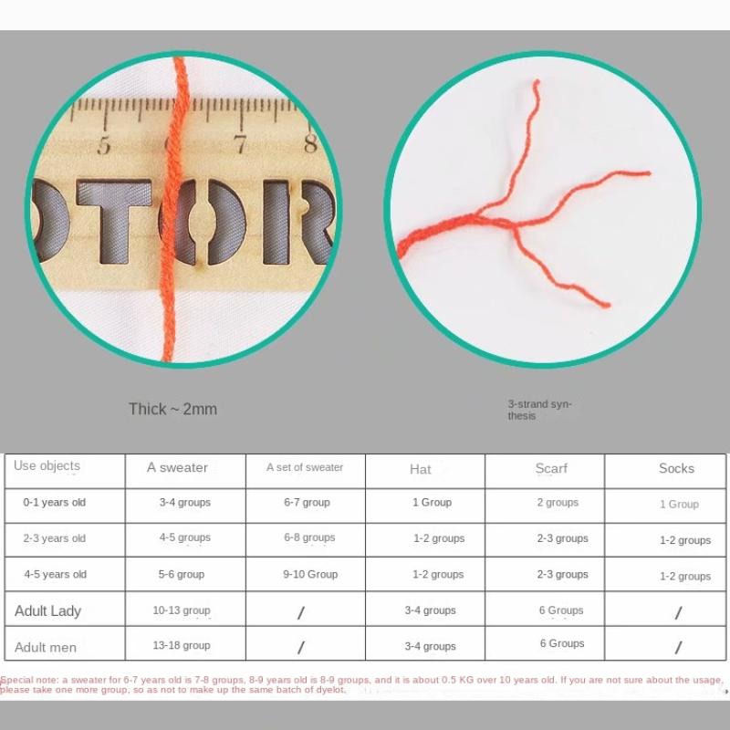1 рулон вязаной пряжи, мягкая детская молочная хлопковая пряжа для шарфа, свитера, рукоделия и вязания крючком, радужная массивная пряжа