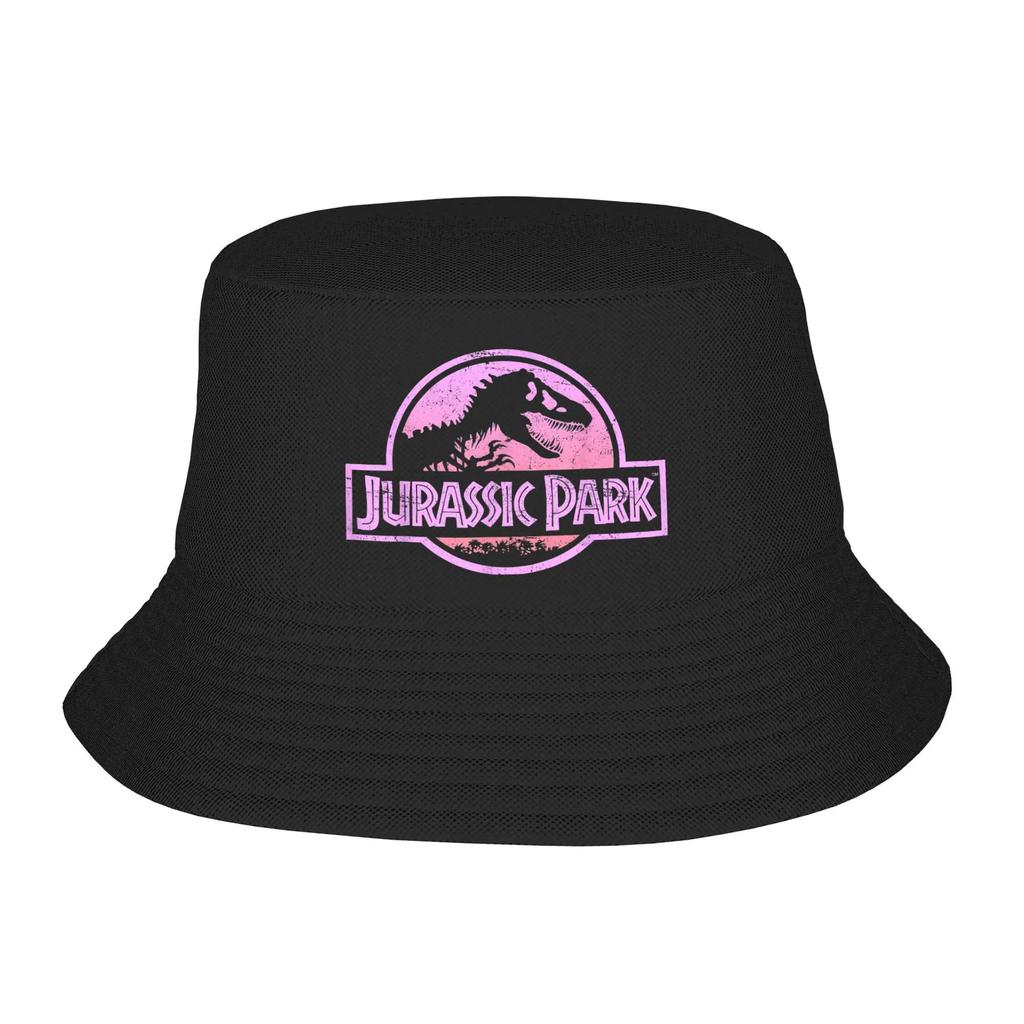 Hot Summer Headwear Jurassic Park Clever Girl Bucket Hats Trendy Unisex  Sun   Panamka UV Protection Fishing  Outdoor