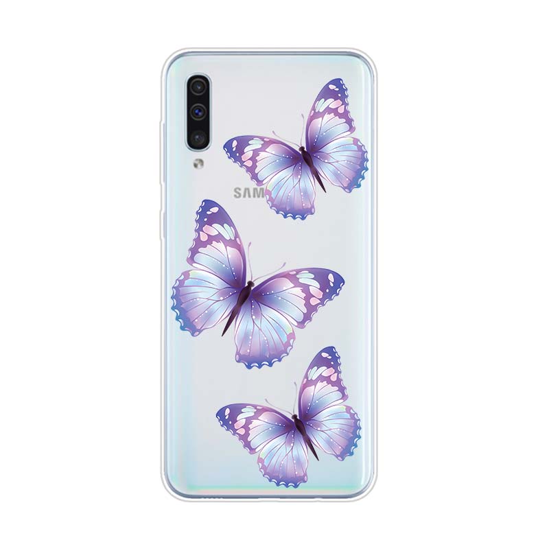 Красивая бабочка для Samsung Galaxy A90 A80 A70 A60 A50 A40 A30 A20S A20E A10 A10E A10S S8 S7 S6 Edge чехол для телефона