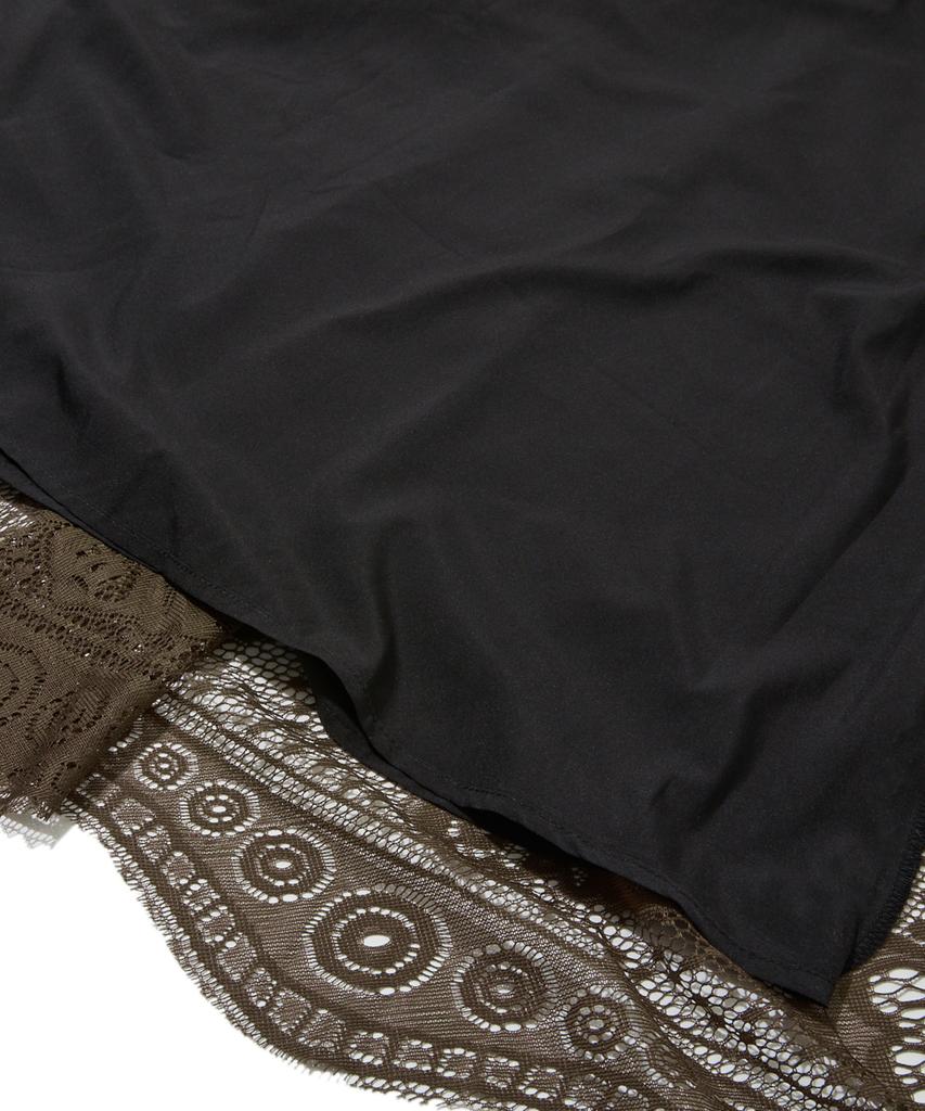 Юбка Penfield Lace Flare Длинная Коричневая_Fs1Ws15F