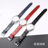 Мужской ремешок для часов из натуральной кожи для Tissot Longines Casio Citizen DW Tianwang Ультратонкий Мягкий Браслет из Коровьей Кожи Женский Ремешок для Часов