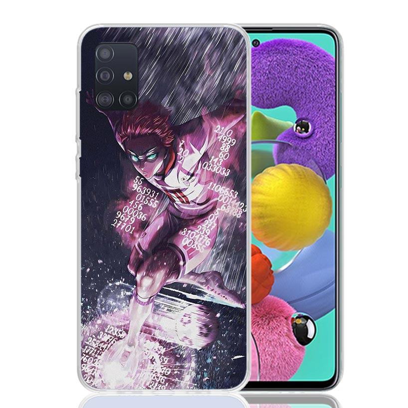 Чехол для телефона Blue Lock Shidou Ryusei для Samsung Galaxy A52 A32 A22 A12 A02S A50S A30S A51 A31 AA71 Note 20 Ultra 10 S10 Plus Gala