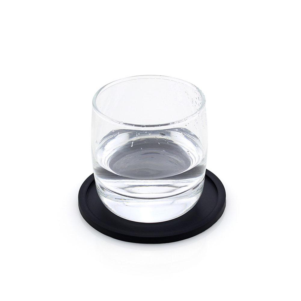 10cm Round Thickened Silica Gel Cup Mat Concavo-convex Silicone Coasters