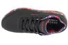 Skechers Uno - Величественный сад, Женские черные кроссовки