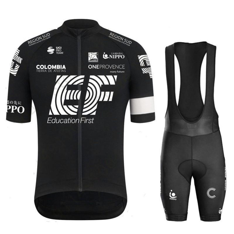 Mens Cycling Jersey Shorts Set Breathable Quick-Dry Road Mountain Bike Kit Pro Team Style