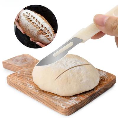 Хлеборезка Лезвия для французского хлеба Нож для нарезки мяса Кухонные гаджеты Аксессуары для выпечки Узорчатые инструменты для резки хлеба Выпечка Кондитерские изделия
