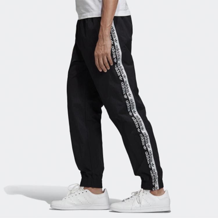 adidas Оригинальные трикотажные спортивные штаны мужские черные FL1762