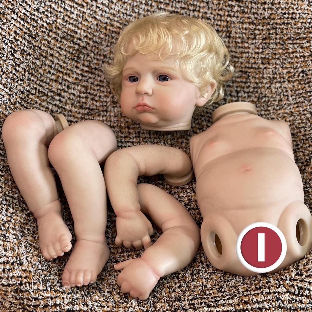 18-20 дюймов Кэмерон Реборн для мальчиков и девочек, мягкий винил на все тело с 3D нарисованными венами, видимые реалистичные настоящие куклы реборн и наборы неокрашенных кукол