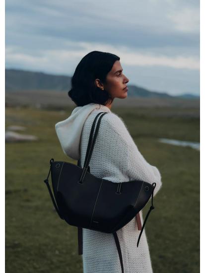 Polene Bolingne Cyme Тоут: Большая и маленькая модная сумка-тоут для женщин