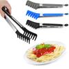 Salad Silicone Barbecue Pasta Clamp Bread Cooking Utensils Kitchen Tool Spaghetti Clip Noodle Tong