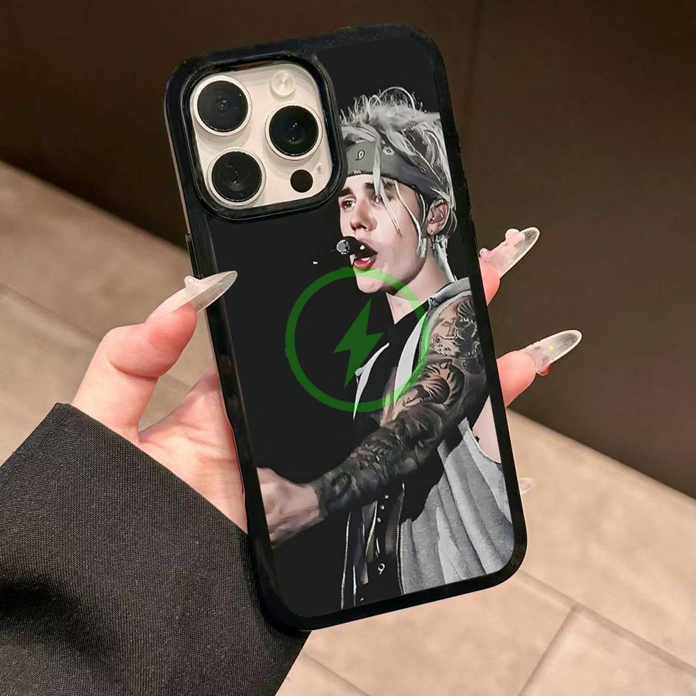 Чехол для телефона певицы J-Джастина Бибера Магнитный Для IPhone 17 16 15 14 13 12 11 Pro Max Для Magsafe Магнитная Задняя Крышка