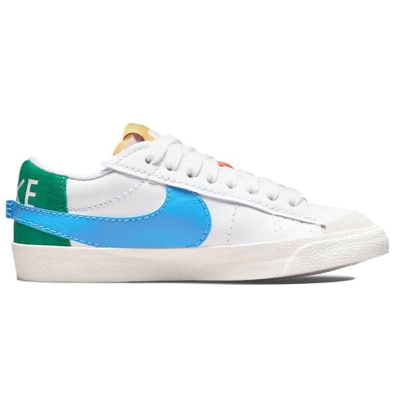 Nike Женские кроссовки Blazer Low 77 Jumbo Mismatch, обувь для скейтбординга DQ1470-100