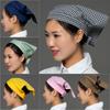 Unisex Chef & Waiter Headscarf Cap for Kitchen Hygiene