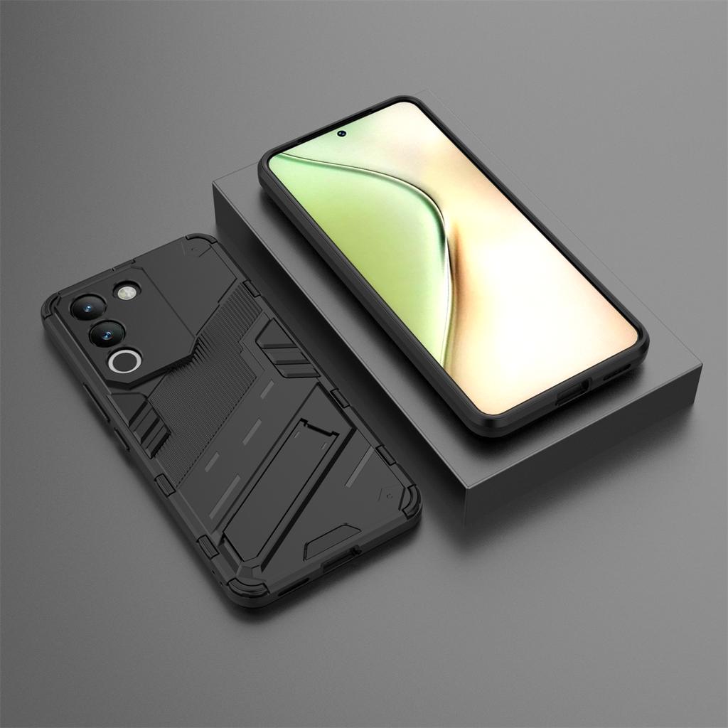 For Vivo V29e V 29e 5G V2317 Case Shockproof Hard Armor Stand Phone Case Back Cover