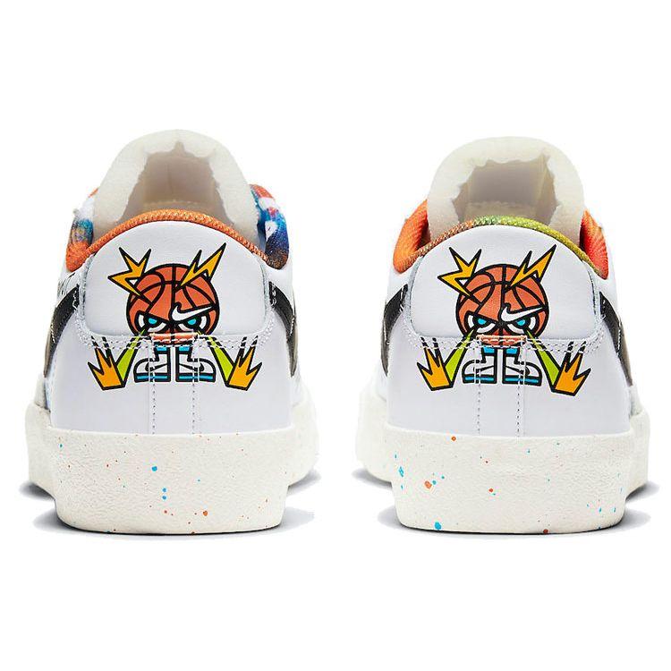 Nike Blazer Low '77 Vintage 'Make It Count' Белый/Черный/Парусный/Травяной Оранжевый DJ4279-101