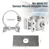 Car Oxygen Sensor Adapter Fit For 2-1/4"-2-1/2" Oxygen Sensor Pipe For Automotive Oxygen Sensors, No Weld Design Clamp On O2 Sensor Bung, Clamp-On