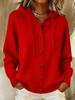 European & American Knit Hooded Cardigan - Autumn/Winter Women's Fashion Solid Color Casual Jacket 2026