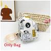 Print Cartoon Animal Shoulder Bag With Waterproof Material Children For