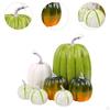 7 Pieces Artificial Vegetables Fake Foam Pumpkins Mini Simulation Model