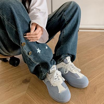 Классические американские белые ретро универсальные кроссовки на платформе женские 2025 новая весна легкие спортивные кроссовки Форрест Гамп