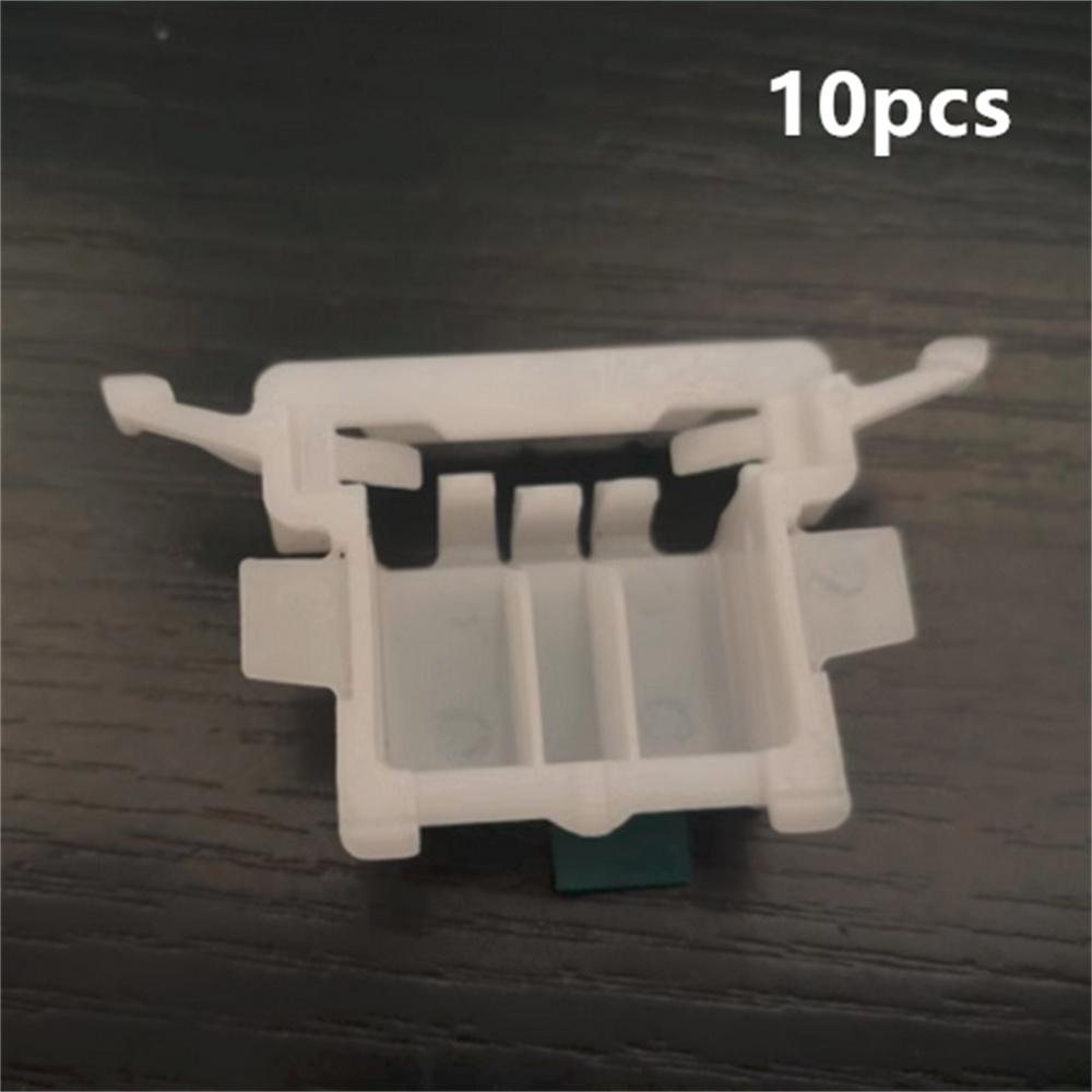 10Pcs For Jaguar XFL XEL Roof Moulding Drip Rail Clip Clips White