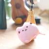 Cute Little Fat Cat Pendant Plush Toy Doll Cartoon Kitten Bag Hanging Keychain Doll