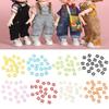 Stuffed Toys Mini Ultra-small Doll Bags Accessories Tri-glide Buckle Diy Dolls Buckles Belt Buttons