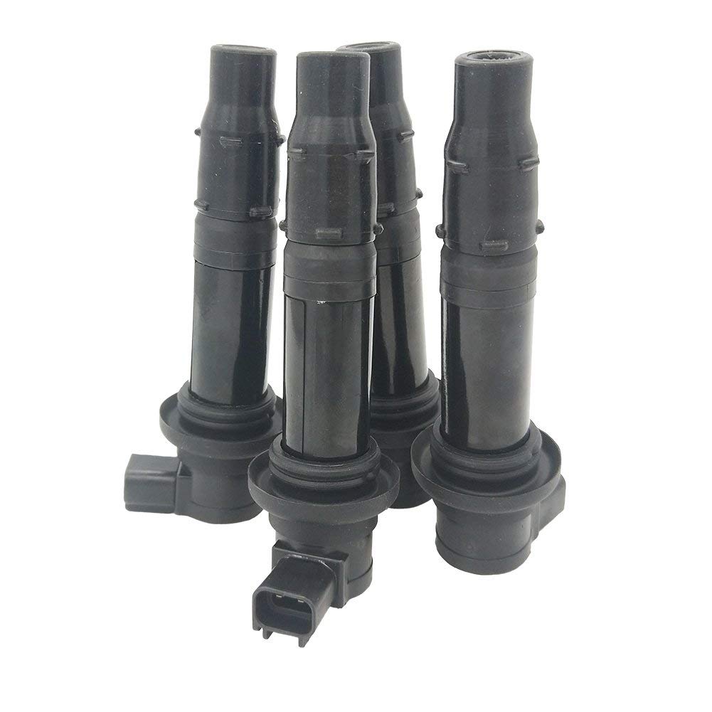[Amrxuts] F6T558 4pcs Ignition Coil for Yamaha FZ1 FZS1 Vmax 1700 YZF-R1 YZF-R6 YZF-R6S 5VY-82310-00-00