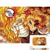 1000 Piece Jigsaw Puzzle Demon Slayer Blade Red Eyes Rengoku, Korean Popular Puzzles