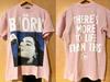 2026 Summerbestseller New Model Bjork Rock Tour Concert Highquality Fashion Comfortable Unisexs Printed Roundneck Tshirt