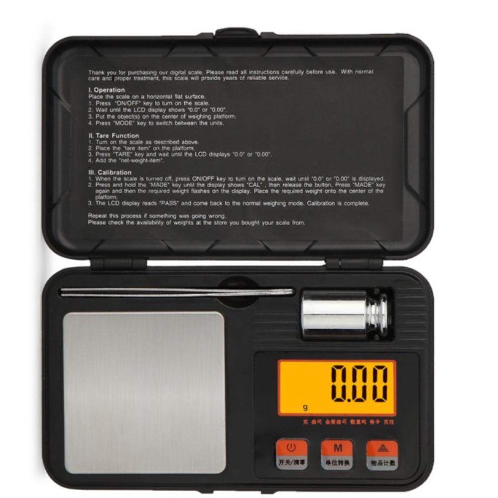Precision Portable Electronic Scale Wholesale Mini High Precision Balance 0.001g Precision Jewelry Scale Millimeter Small Gram Scale