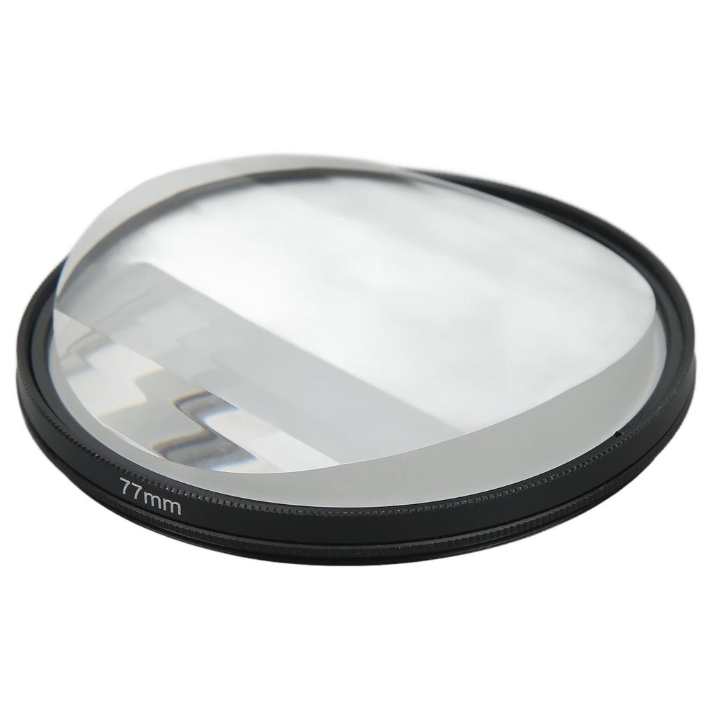 77mm Camera Lens Linear Prism Optical Glass Camera Effect Filter Prism Photography Accessories