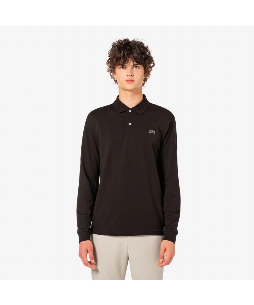 LACOSTE Men'S French Regular Fit Long Sleeve Basic Polo Shirt Ph732E-55N Skb