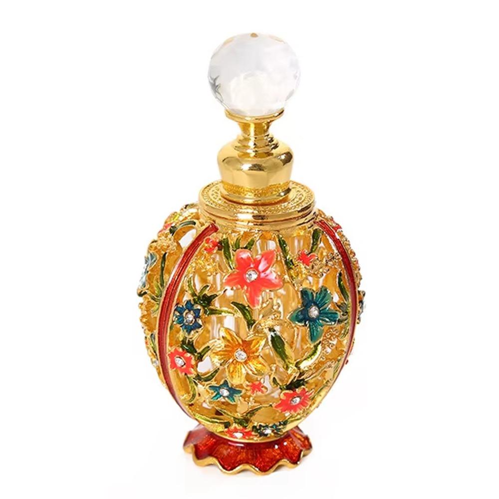 Винтажный стеклянный пустой флакон для духов 12 мл дорожные косметические контейнеры домашний декор