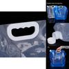 Blue And White 5l/10l Water Bag Perfect For Long Drives And Fitness Use