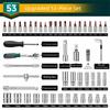 24/72 Tooth Auto Repair Tools Extension Bar Car Repair Tools Ratcheting Wrench Set  Household Use