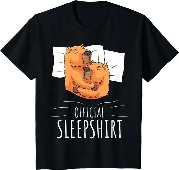 Хлопковая футболка Calling Tees Забавная капибара Грызун Любитель животных Юмор Футболка Женская Мужская Летняя Повседневная Круглый вырез Короткий рукав Топы