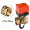 Brass Motorized   Valve, 2 Way, 3 Wire,   24V, for   Conditioner, Fan Coil, Water Control System, Note for DN40   Valve