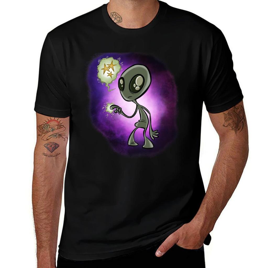 Alien in Spaaaace! T-Shirt Holiday Vacation Tee Shirt