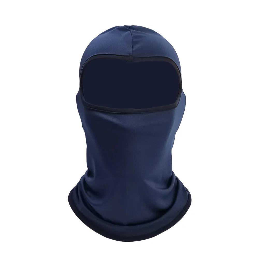 Cycling Balaclava Unisex Breathable Ice Silk Motorcycle Riding Sports Face Mask Neck Protect Summer Sunscreen Headwear